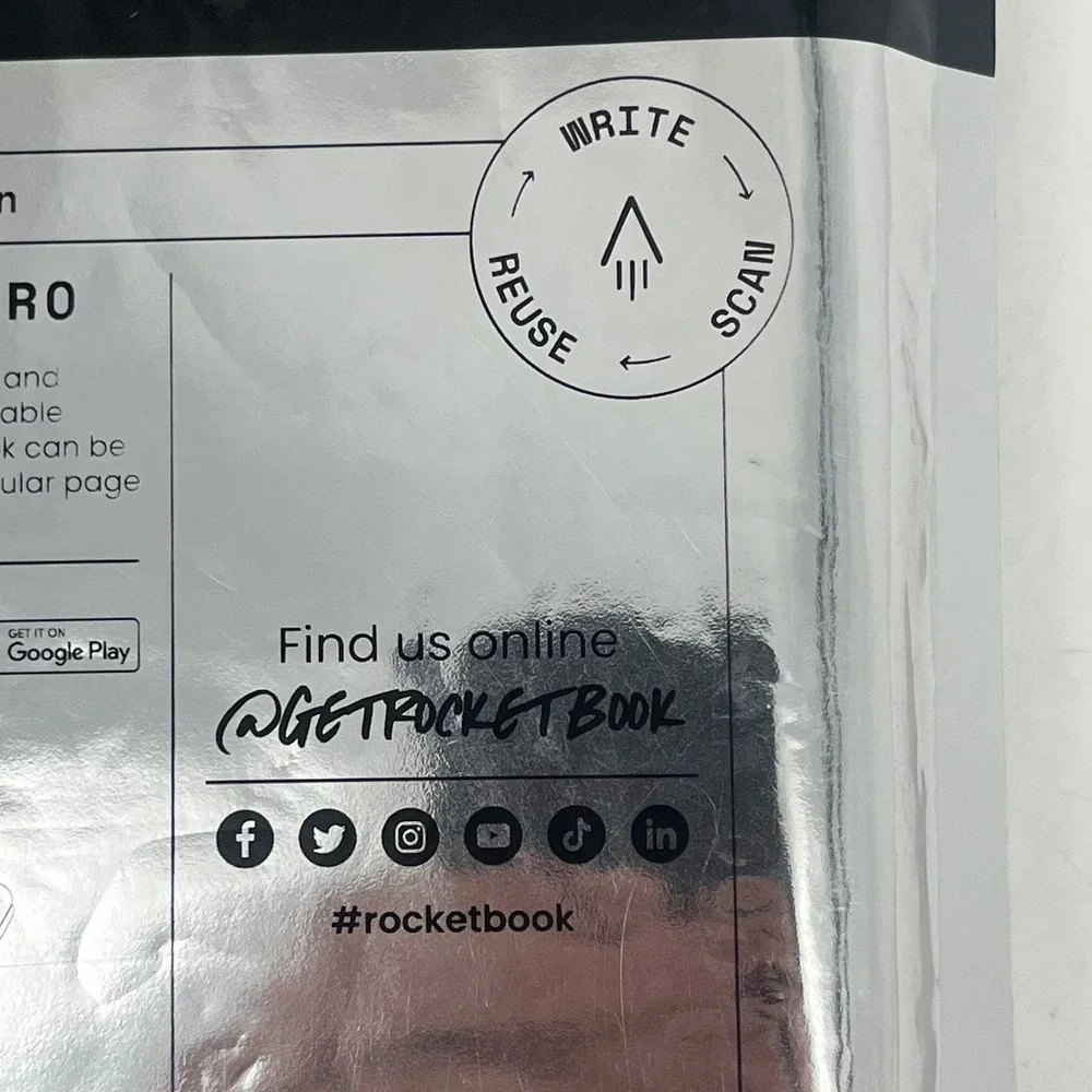 Rocketbook Pro 2.0‎ Smart Notebook Executive 7x9 Sage Green